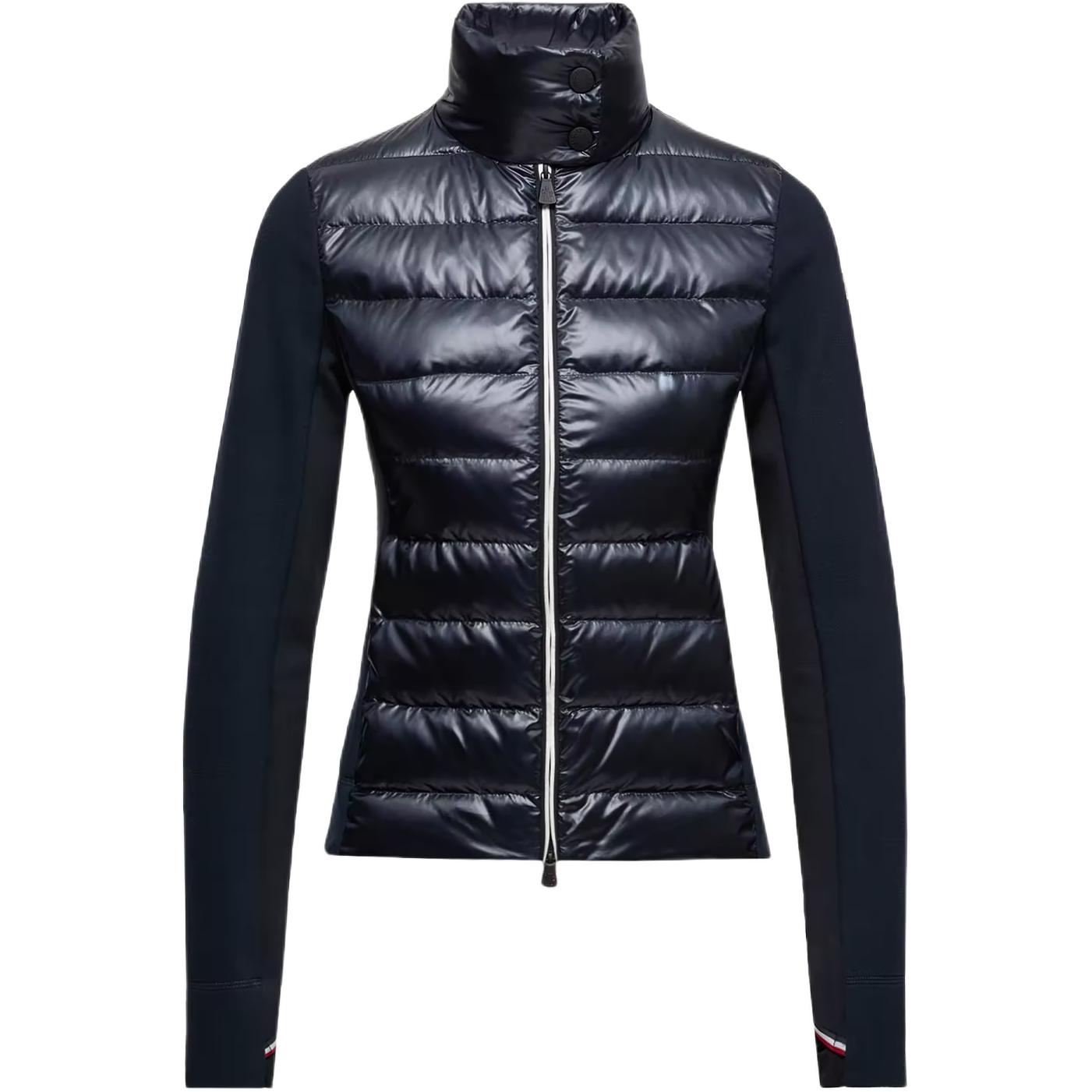 

Утепленная куртка с молнией и наполнителем из пуха для женщин Moncler Grenoble, черный