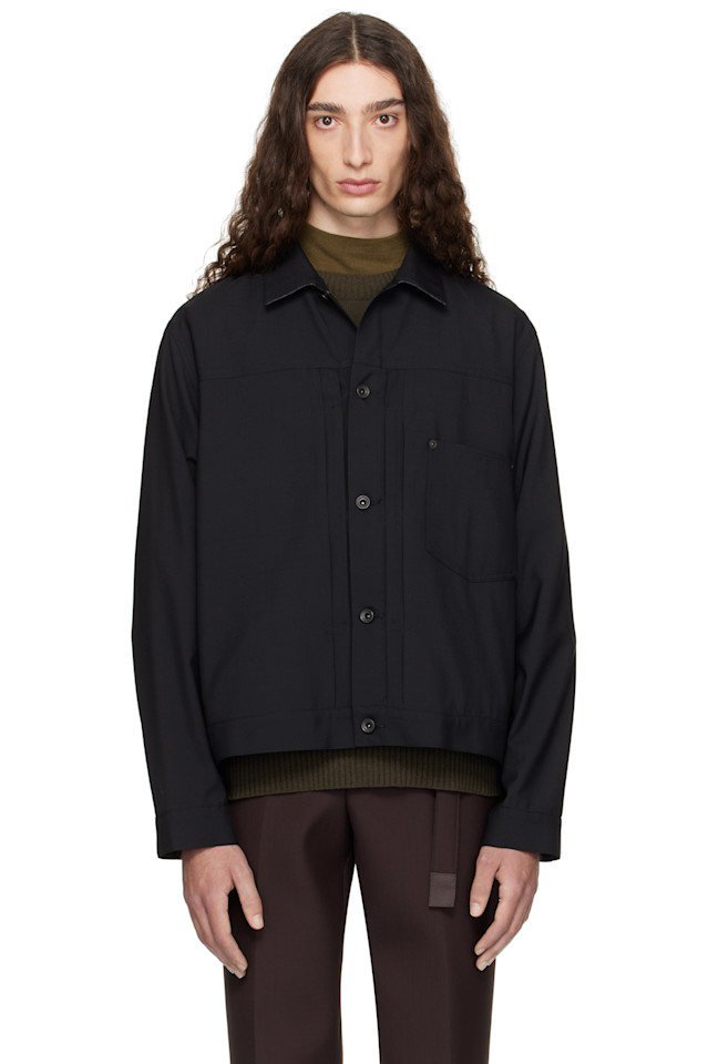 

Пиджак для костюма Sacai, черный