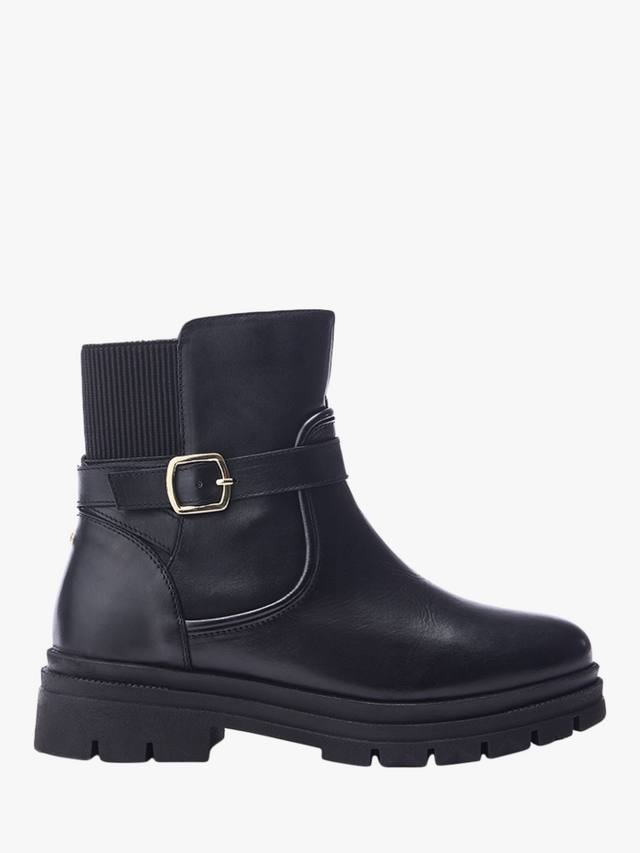 Кожаные ботинки Onnis до щиколотки Moda in Pelle, Black