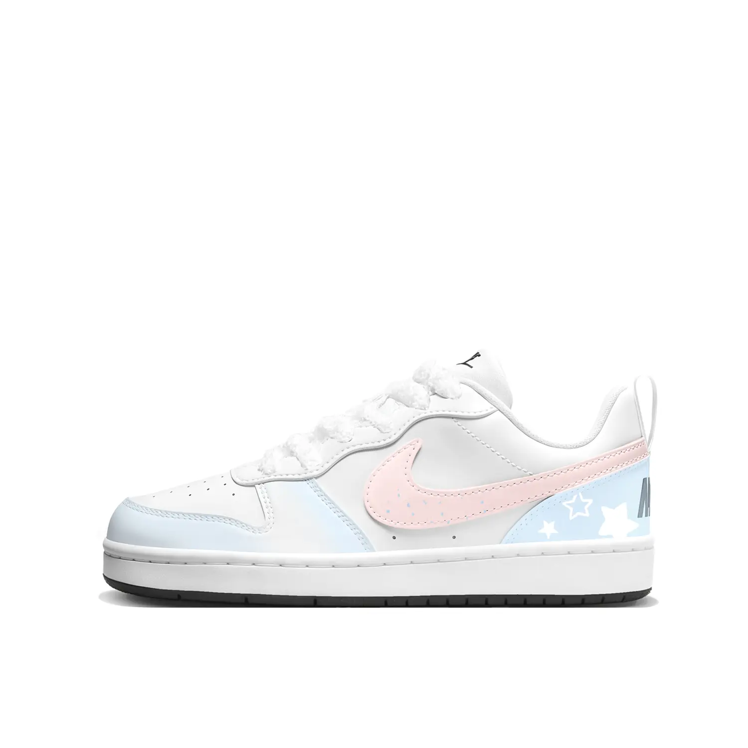 

Кроссовки для скейтбординга Court Borough Splendid Starry Sky Low Top для детей и подростков Nike, синий/розовый