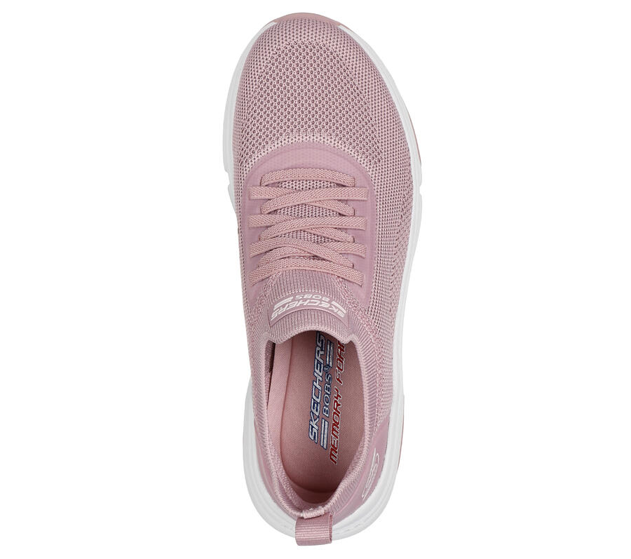 SKECHERS Женские кроссовки BOBS SPARROW FLEX INSTANT CLOUT Slip-On Old Pink — фото 2