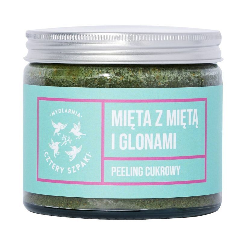 

Mydlarnia Cztery Szpaki Mięta z Miętą i Glonami скраб для тела, 250 ml