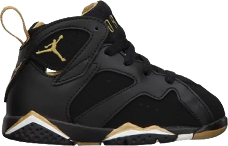 

Кроссовки Air Jordan 7 Retro Toddler Golden Moments, черный