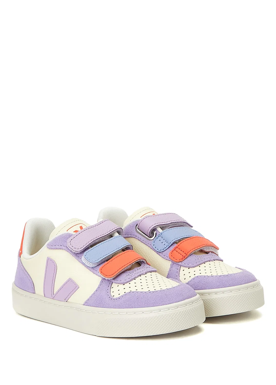 Кроссовки Veja Small V-10 Chromefree, Multicolor — фото 2
