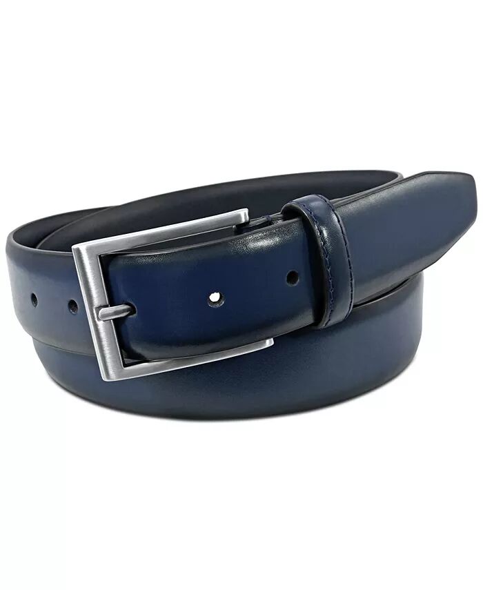 

Мужской ремень из кожи цвета кармина Florsheim, синий