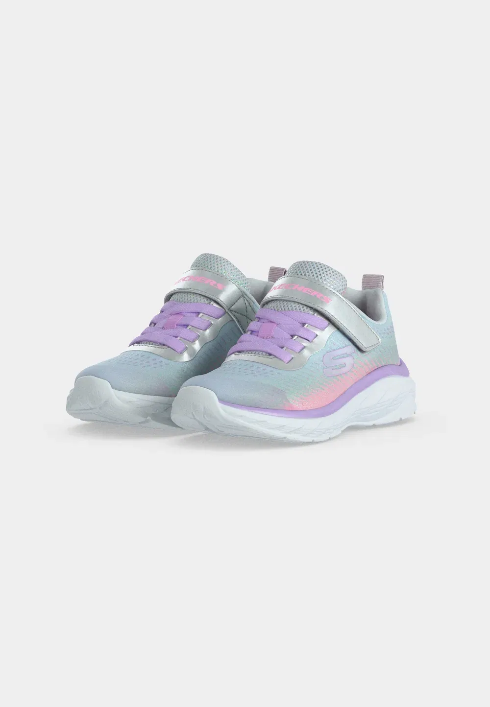Безграничные - кроссовки Skechers, Gray/Multi-Coloured — фото 3
