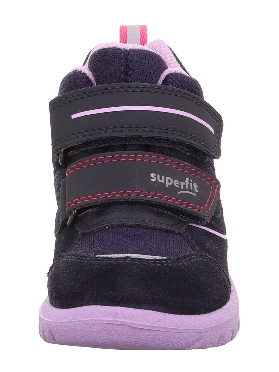 Детские кроссовки SUPERFIT First-Step 'SPORT7 MINI' в цветах баклажан, фиолетовый, лавандовый — фото 4