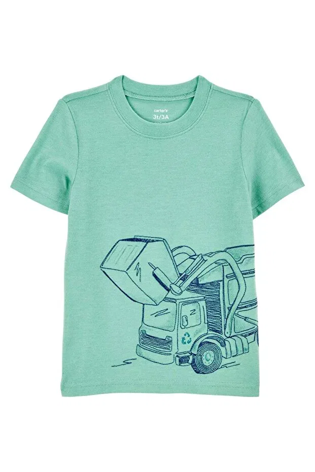 Детская футболка для мальчиков хлопковая Carter'S, Green