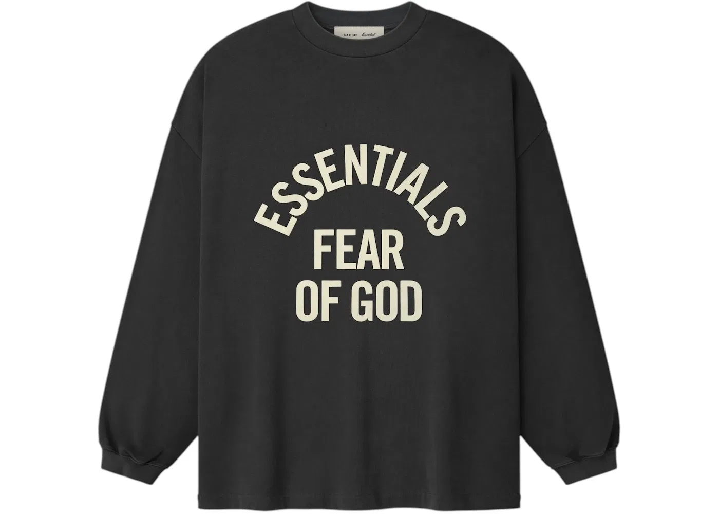 Мужская футболка с длинным рукавом Campus 90's Fear of God, Faded Black