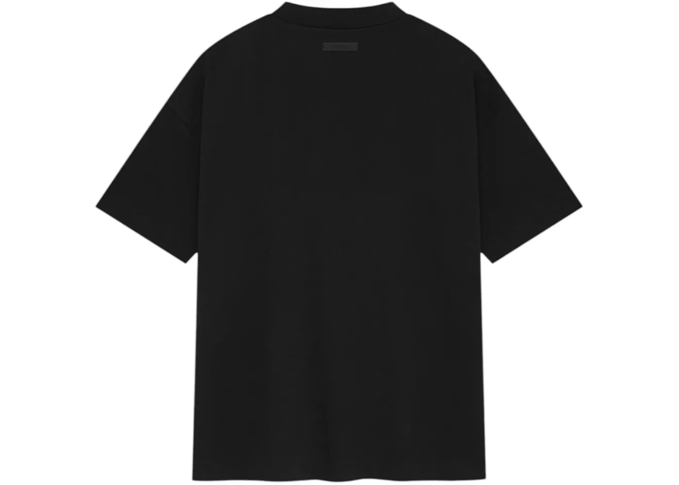 Мужская футболка с принтом Fear of God Essentials Classic Tee (SS26) Fear of God, Vintage Black — фото 2
