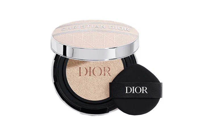 Женская тональная основа с розовой вышивкой, модель Pink #1N, DIOR, Pink — фото 3