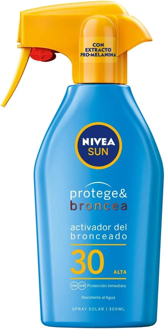 Спрей для загара SPF30 Nivea Sun, 300 мл, Красный