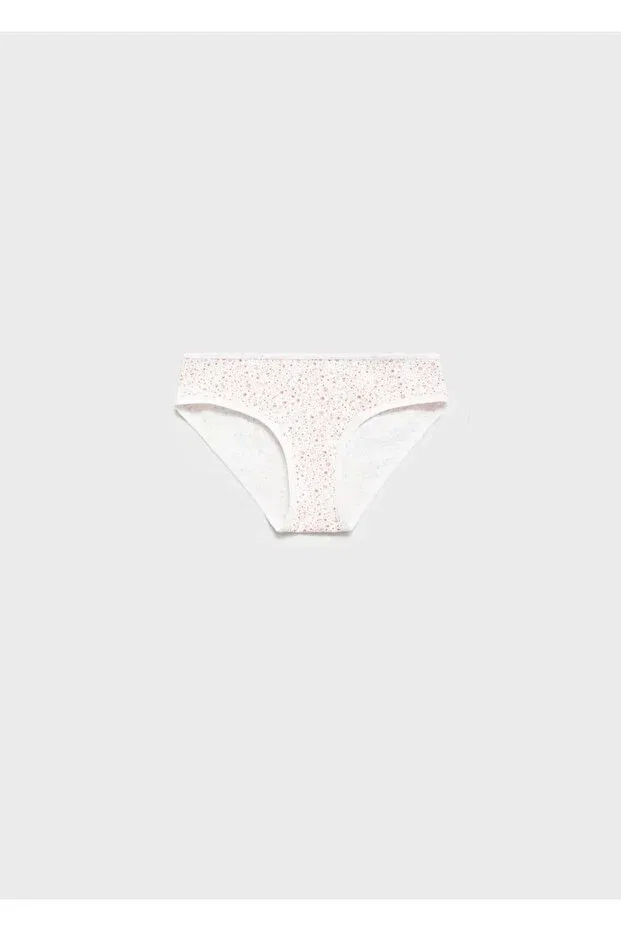 Детский комплект трусов для девочек хлопковый Mango Kids, Sky Blue — фото 3
