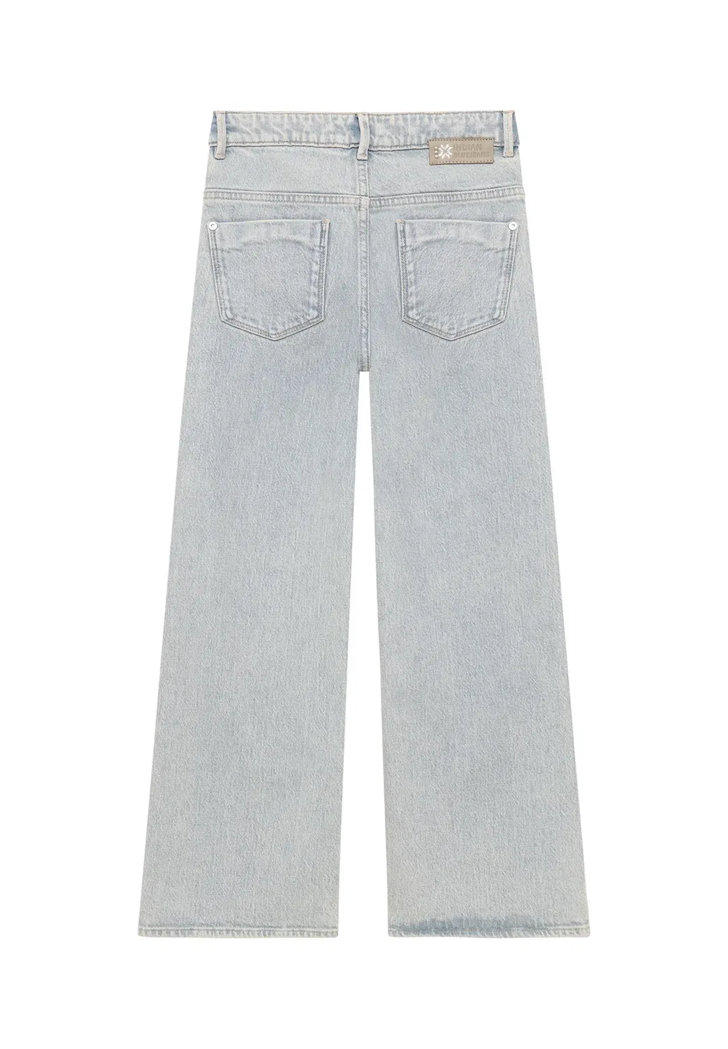 Джинсы широкого кроя, выстиранные, свободного кроя Indian Blue Jeans, Light Denim — фото 2