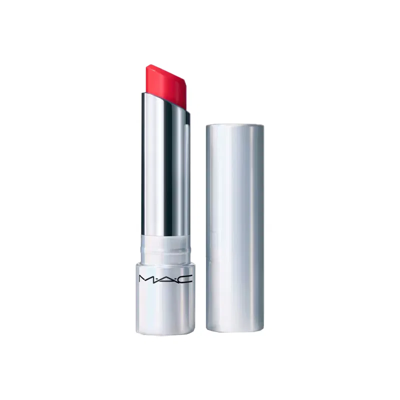 Женская увлажняющая блеск-помада для губ с эффектом объема MAC Fresh Look QQ Plumping Lip Balm Lipstick, #458 BANTER Fruit Crabapple