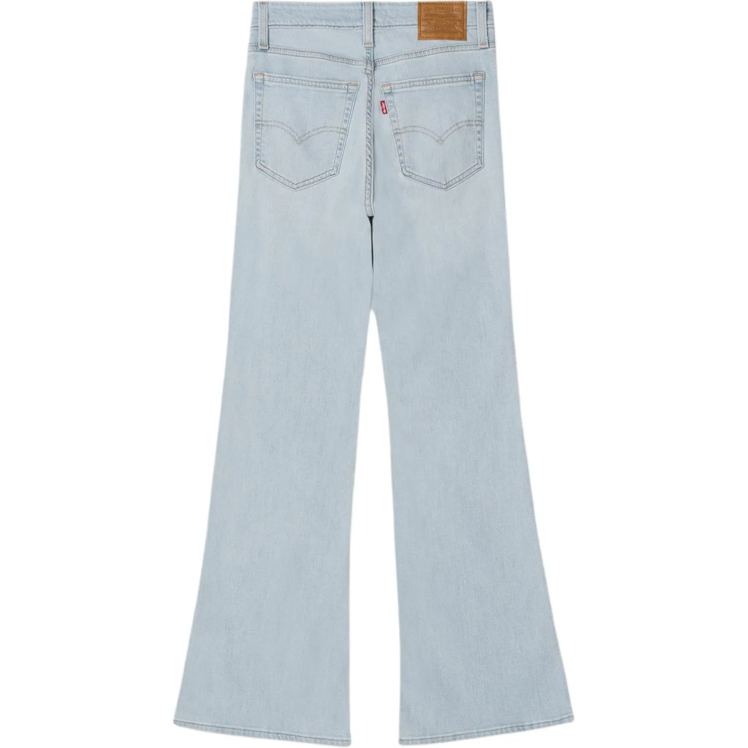 Женские джинсы средней посадки Light Blue Levis, Light Blue — фото 3