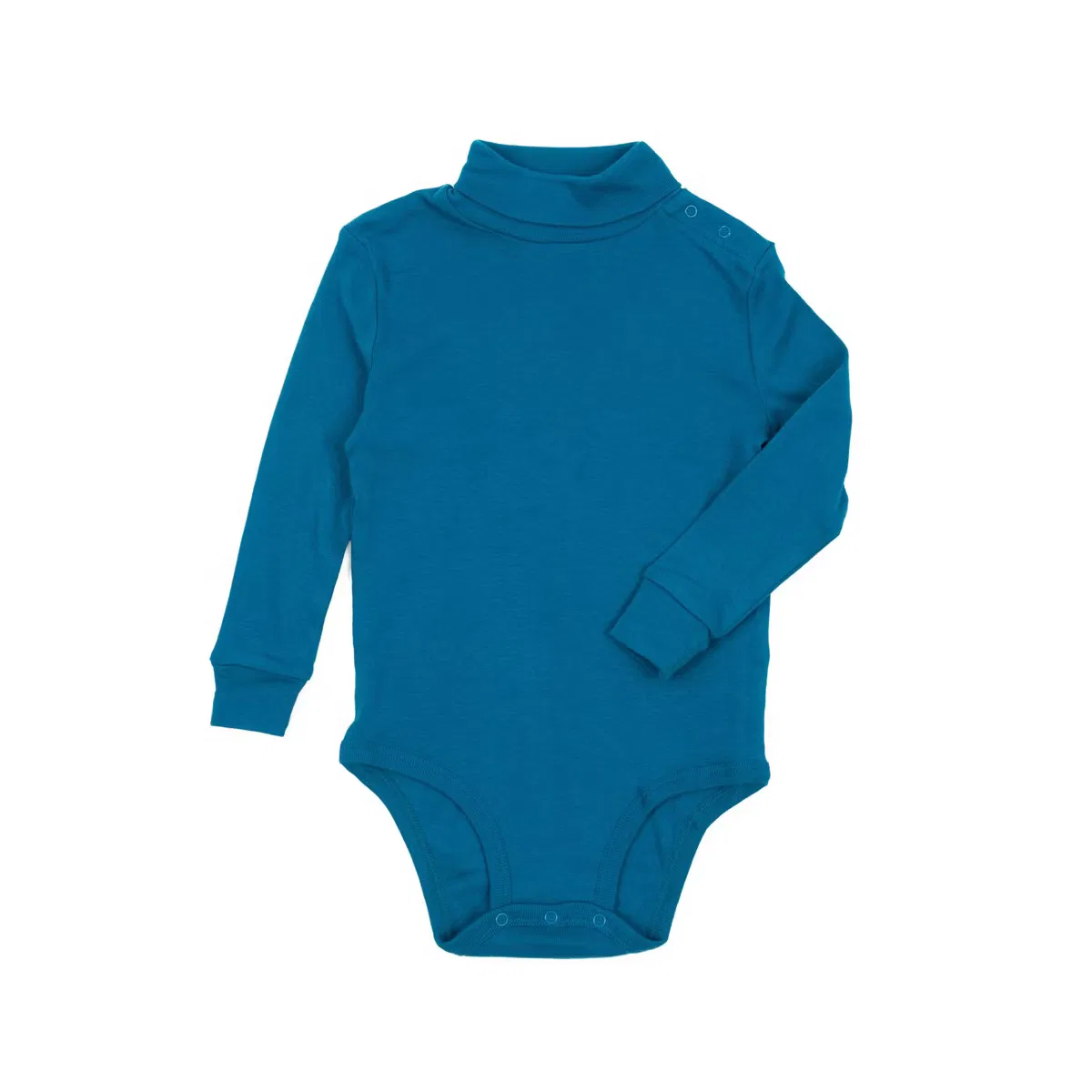 Боди-комбинезон с длинным рукавом и высоким воротом LEVERET, Teal