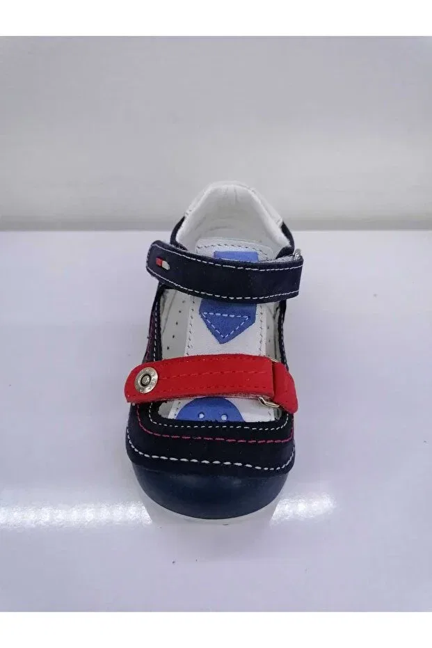 Детские туфли для мальчиков ортопедические Özgür Kids, Navy Blue — фото 2