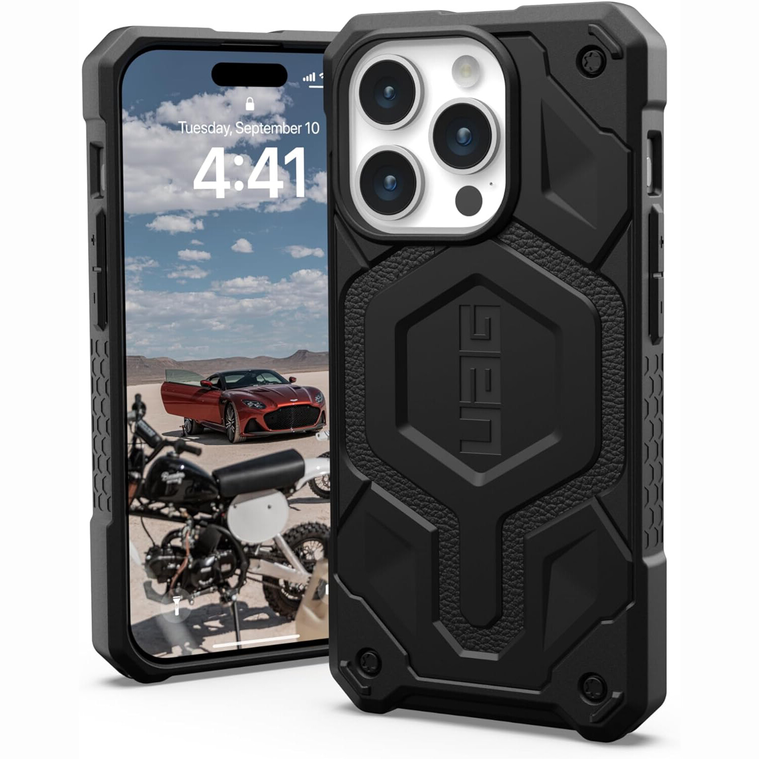 

Чехол UAG Monarch Pro для iPhone 15 Pro, Black, Черный, Чехол UAG Monarch Pro для iPhone 15 Pro, Black