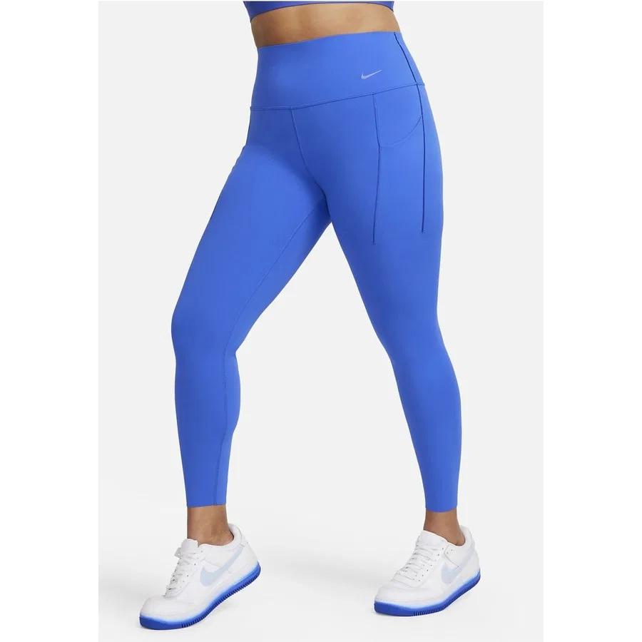 Женские леггинсы для тренировок Nike Dri-FIT Universa Medium-Support High-Waisted Full-Length, Синий