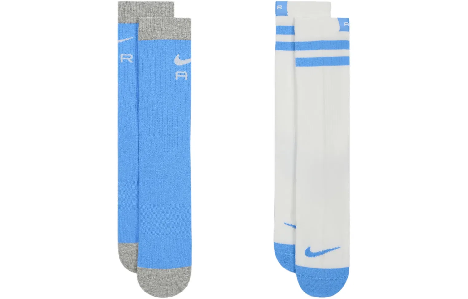 Детские носки спортивные 2 пары Nike, Blue And White