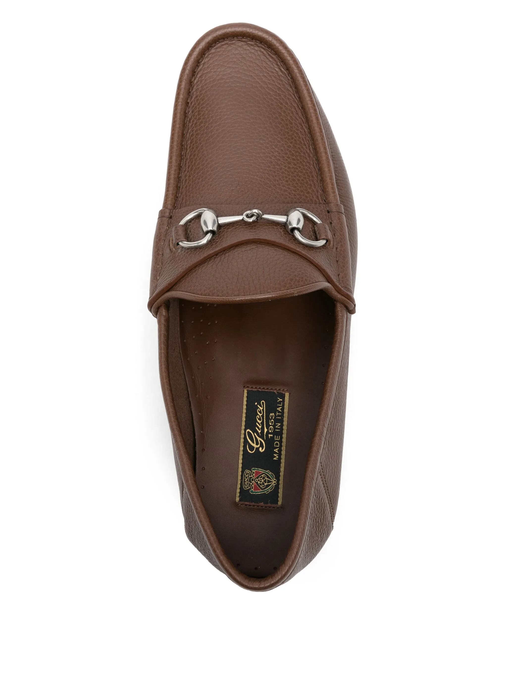Лоферы Bryanne Gucci, коричневый — фото 4
