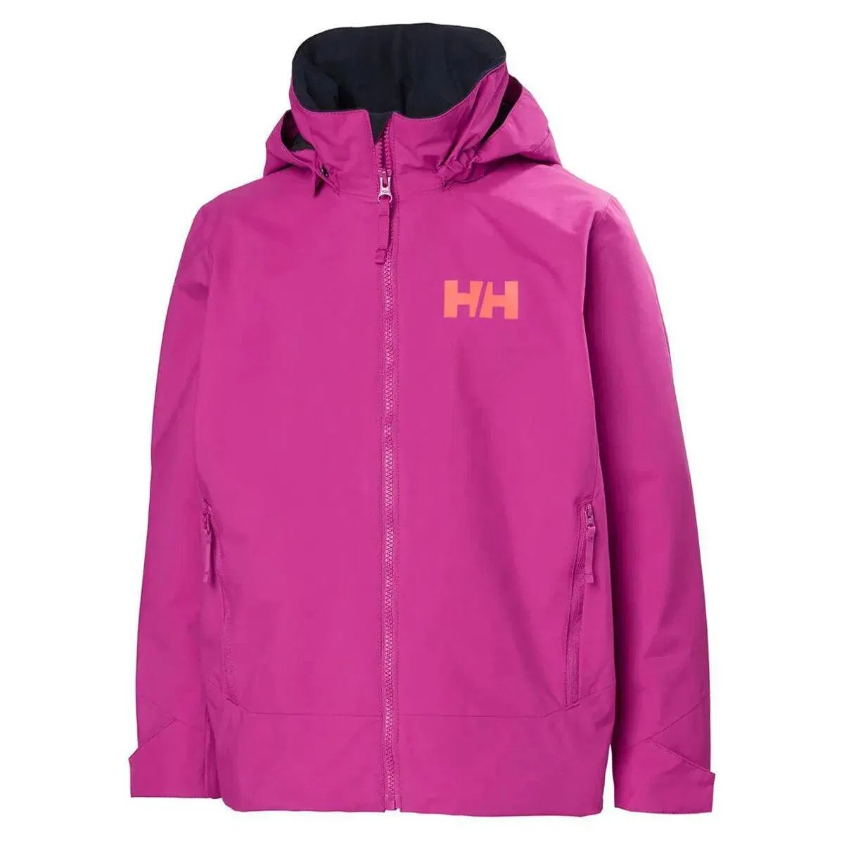 Детская дождевая куртка с принтом Border Helly Hansen, Orchideenpink Rosa Rosa — фото 3