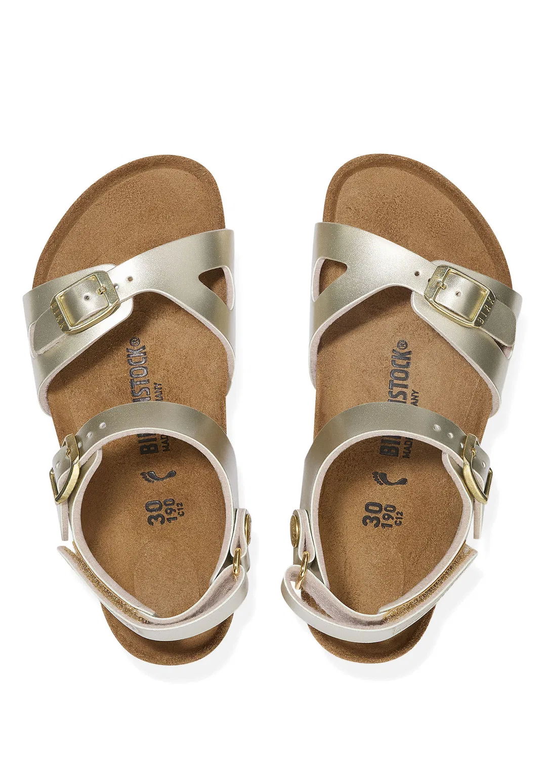 Тапочки Rio AS Gold Birkenstock, Gold — фото 2