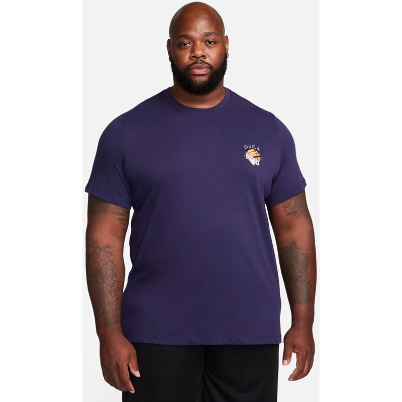 Fanshirt m nk df tee ssnl exp Nike, черный — фото 4