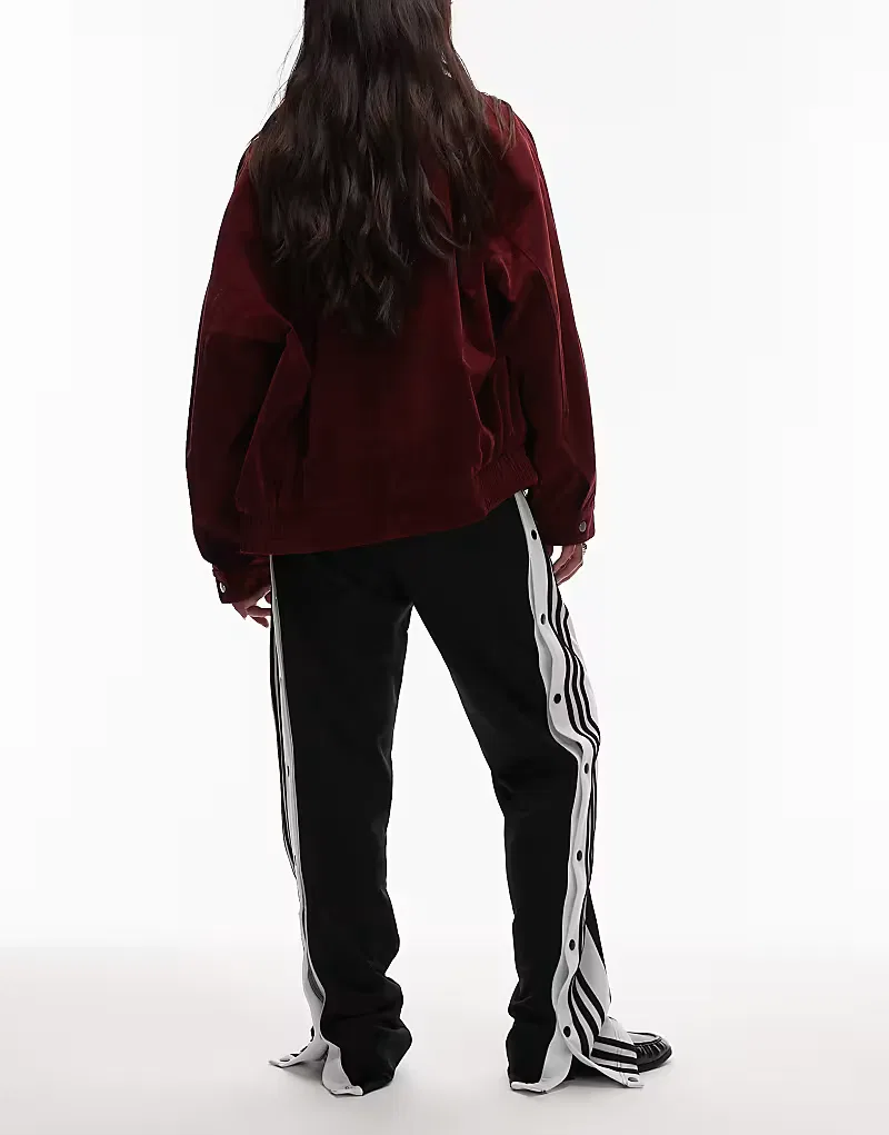 Спортивные брюки Adidas Originals Adibreak в черно-белом цвете — фото 3