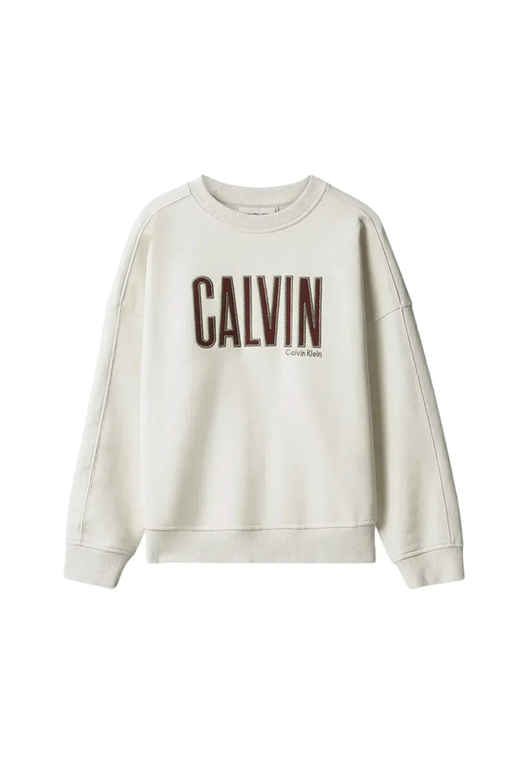 Толстовка с аппликацией Calvin - толстовка Calvin Klein Jeans, Turtledove-Cks — фото 4
