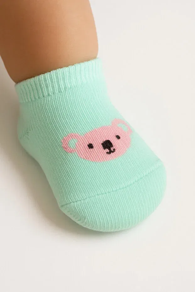 Детский набор носков для новорожденных с рисунком Basics Solde Socks, Multicolor — фото 2