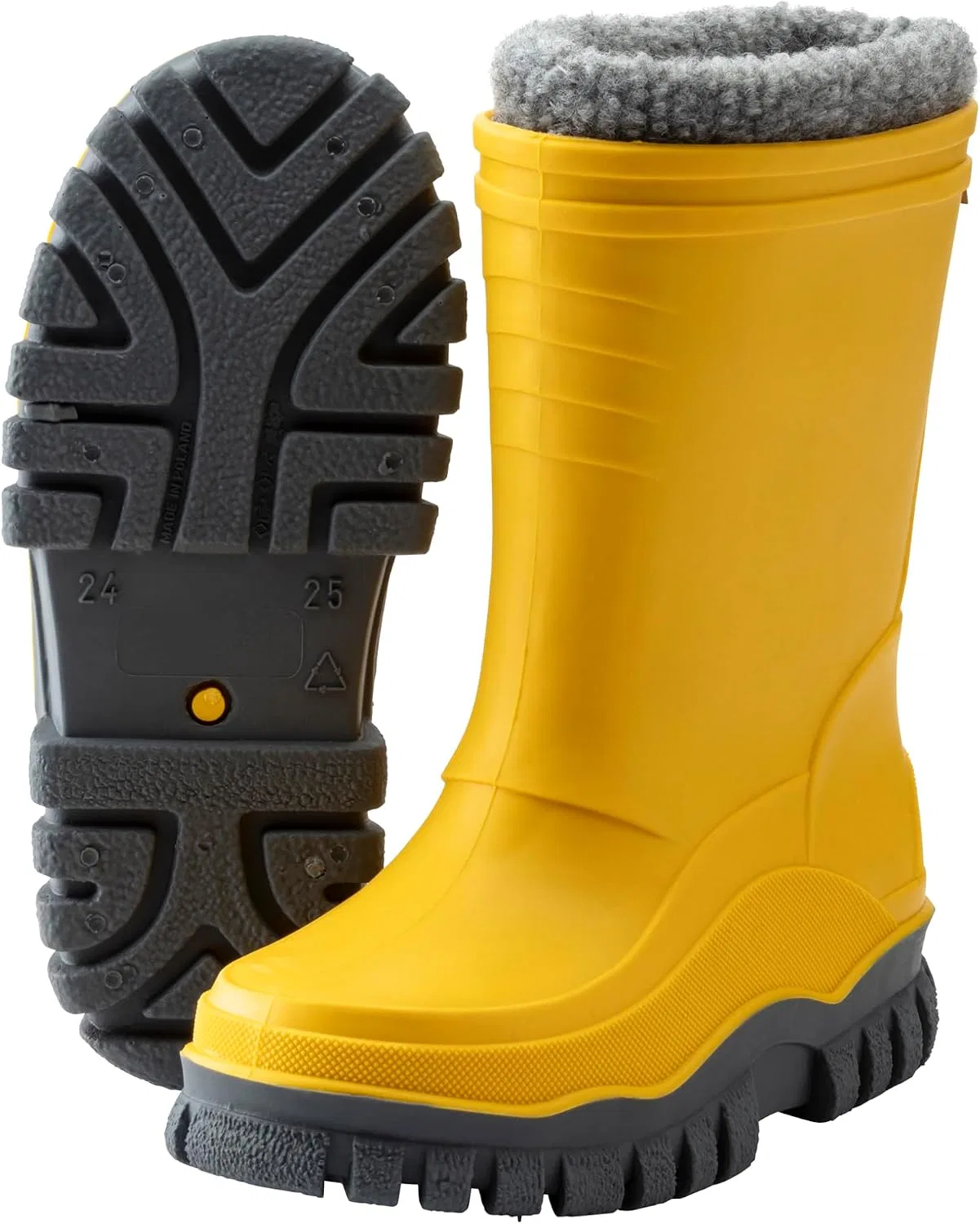 Детские сапоги демисезонные с утеплителем Sterntaler, Matte Yellow — фото 2