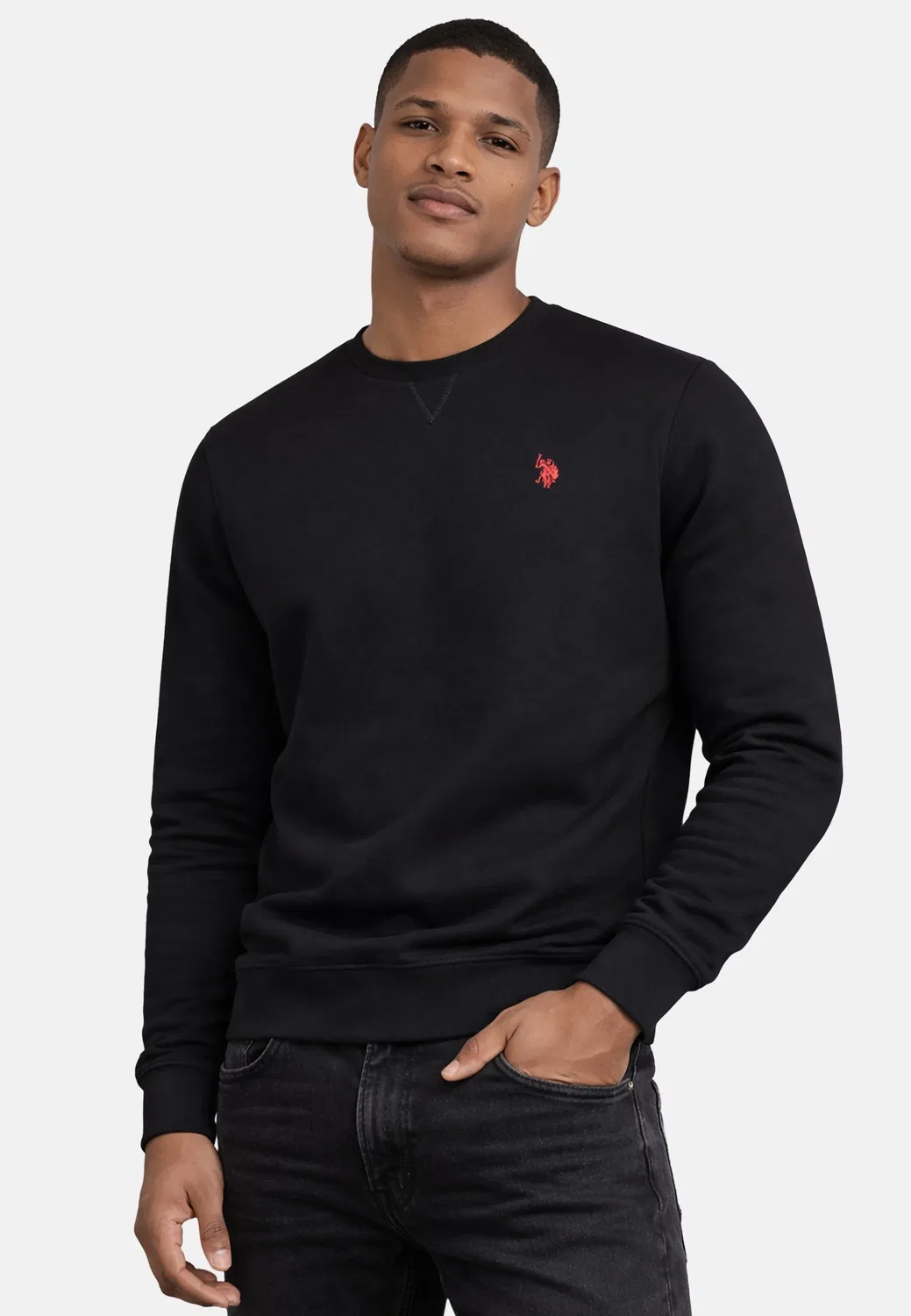 Мужской свитшот U.S. Polo Assn., Black — фото 2