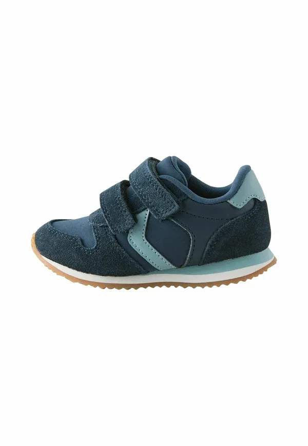 Кроссовки на липучках Wide fit (g) fit - touch fastening trainers - baby shoes Next, темно-синий