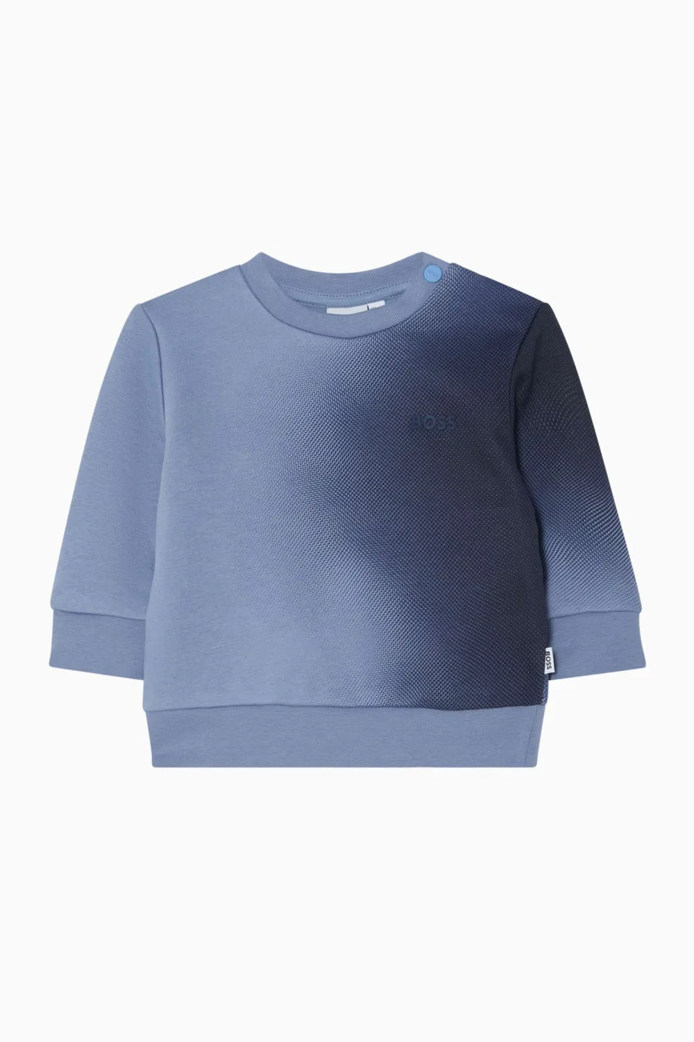 Свитшот с градиентом из флиса BOSS Kidswear