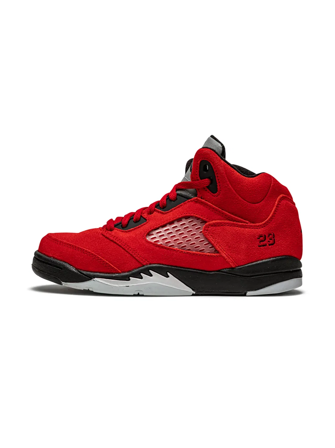 Кроссовки Air Jordan 5 "Raging Bull", красный — фото 2