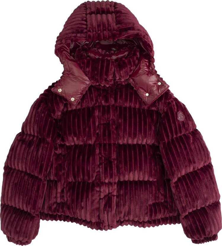 

Куртка Moncler Daos Cowneck Corduroy Jacket 'Burgundy', красный