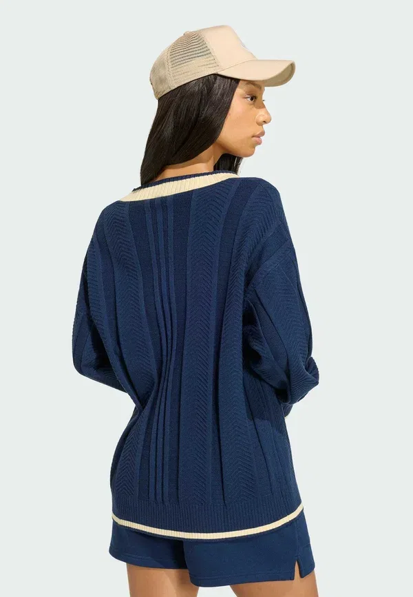 Кардиган Adidas Originals, индиго — фото 2