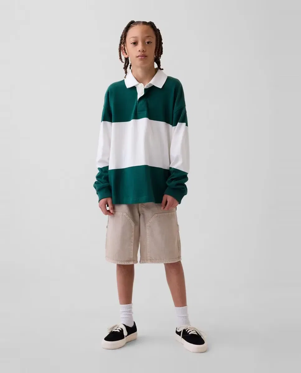 Детские шорты для мальчиков с эластичным поясом Gap, Beige