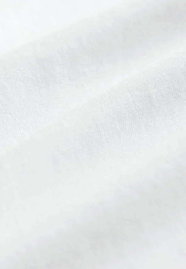Футболка с длинным рукавом 100% хлопок Long sleeve fit 2 pack Next, white, белый — фото 4