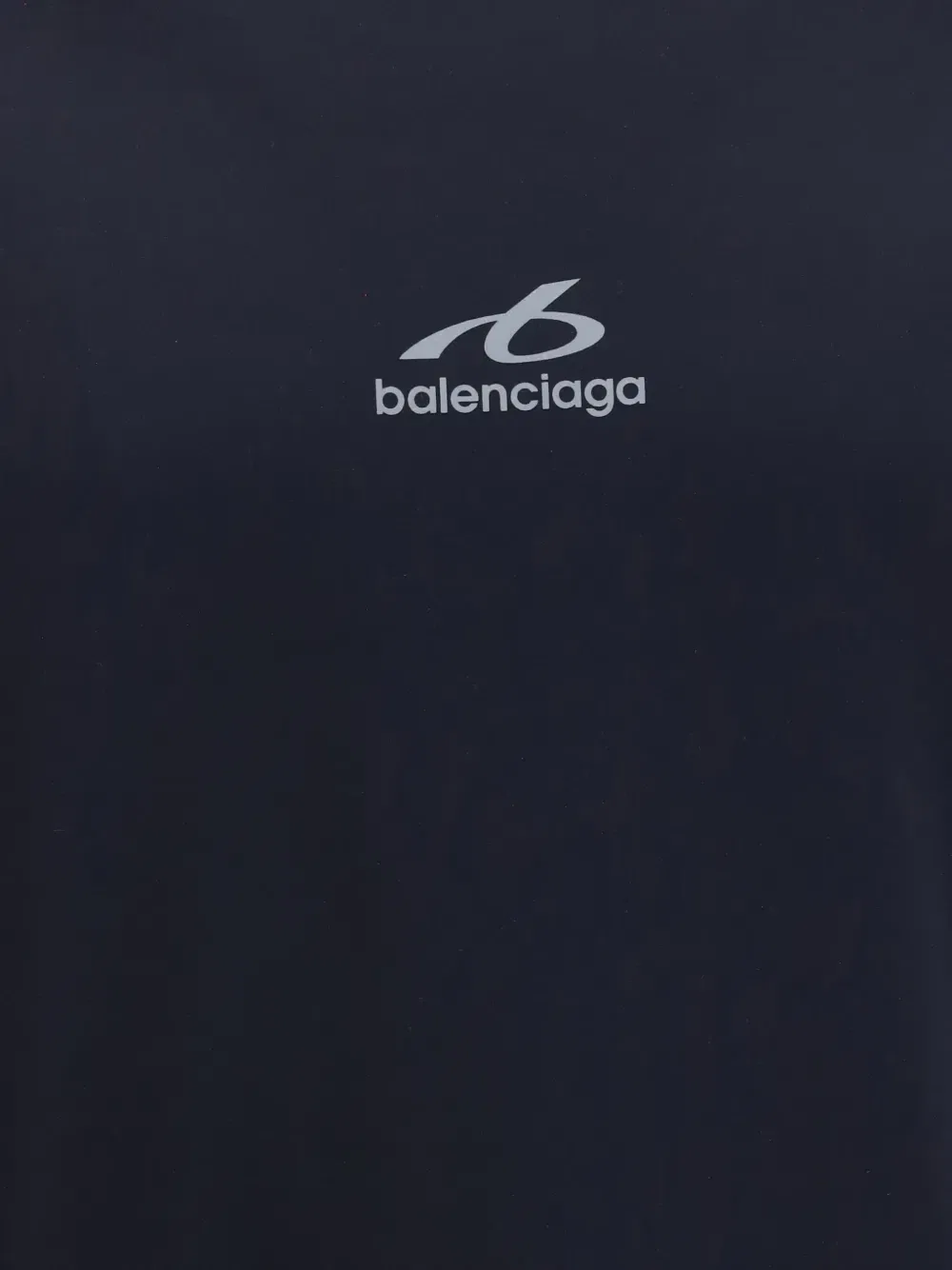 Футболка с логотипом и рукавами реглан Balenciaga, синий — фото 4