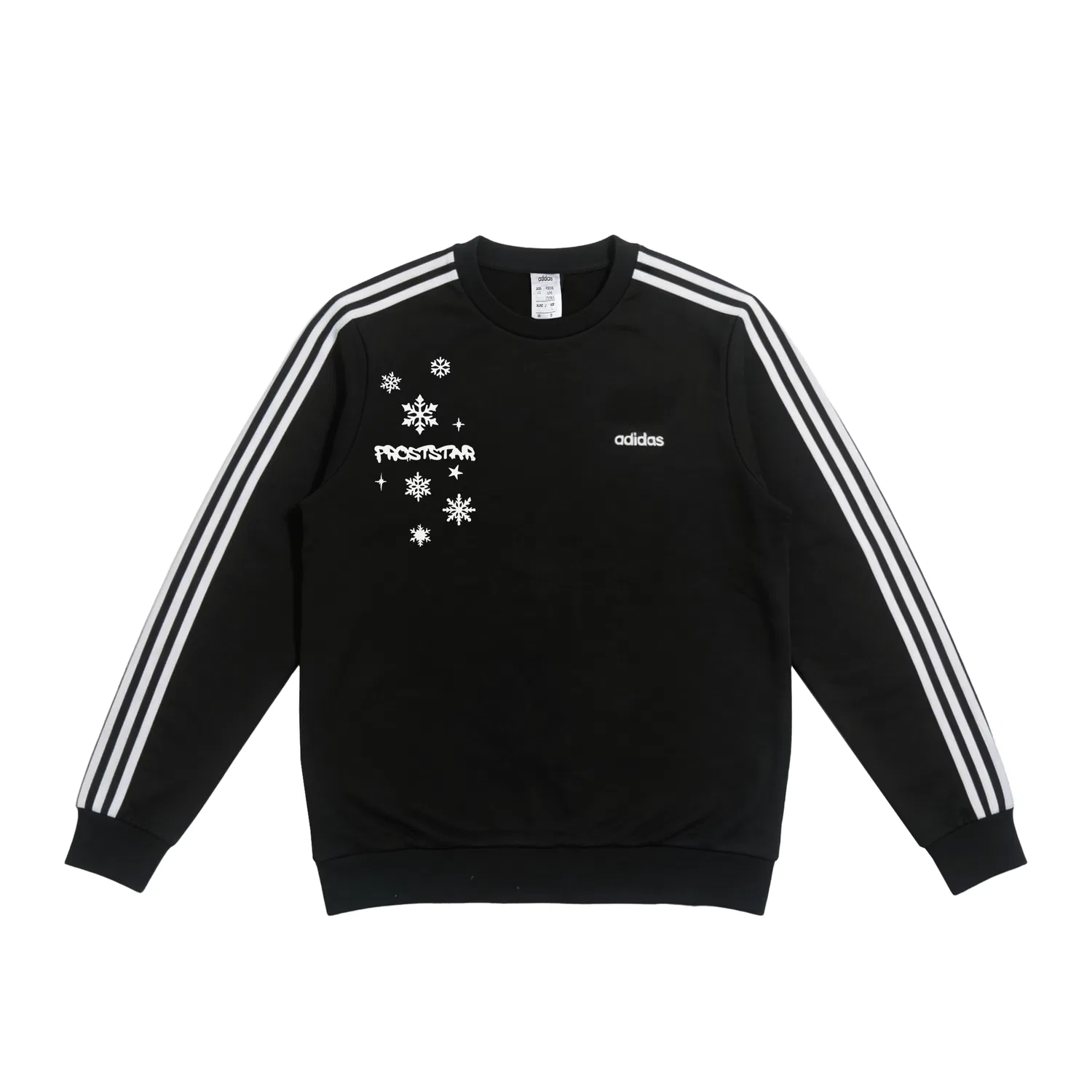 Детский свитшот с круглым вырезом Black Adidas, Black