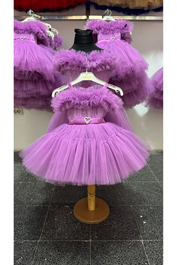 Детское платье для девочек с пайетками Tuha Kids Design, Liila