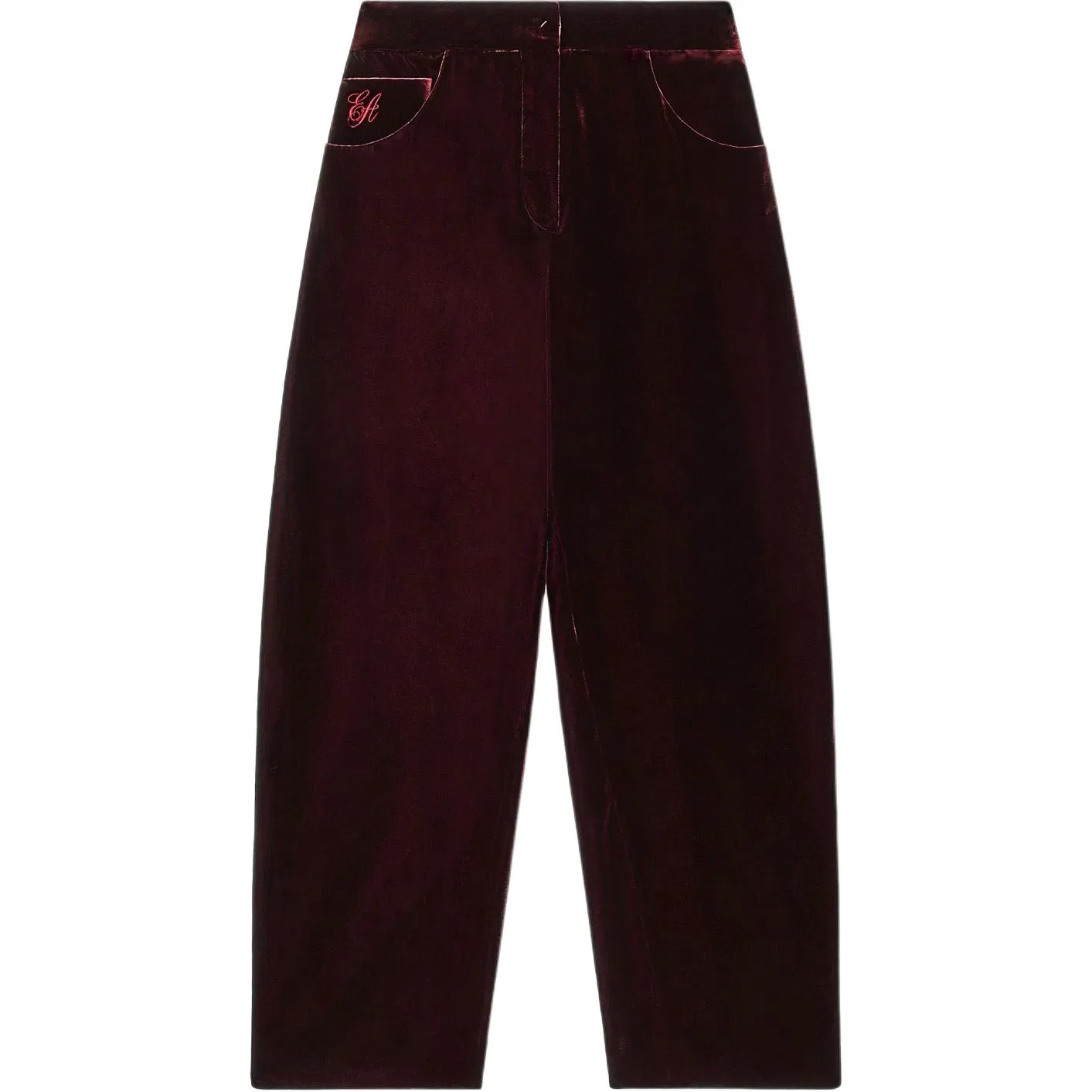 Женские повседневные брюки EMPORIO ARMANI EA7, Black Red