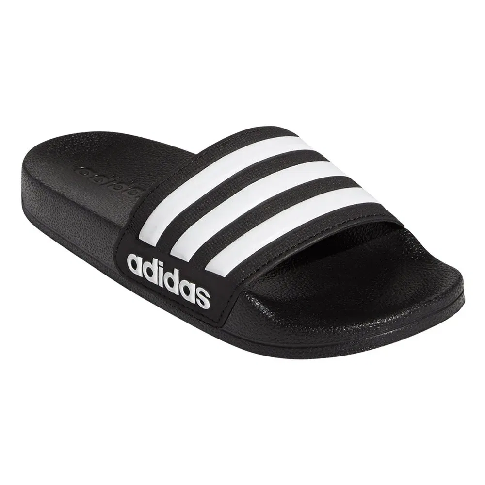 Шлепанцы Adilette Shower Adidas, черный — фото 4