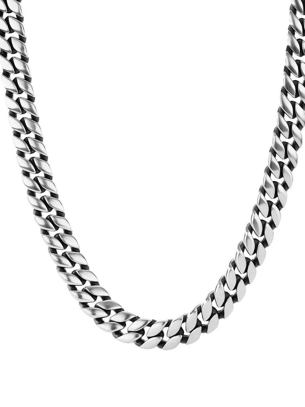 

Серебряное колье Curb Chain David Yurman, серебяный