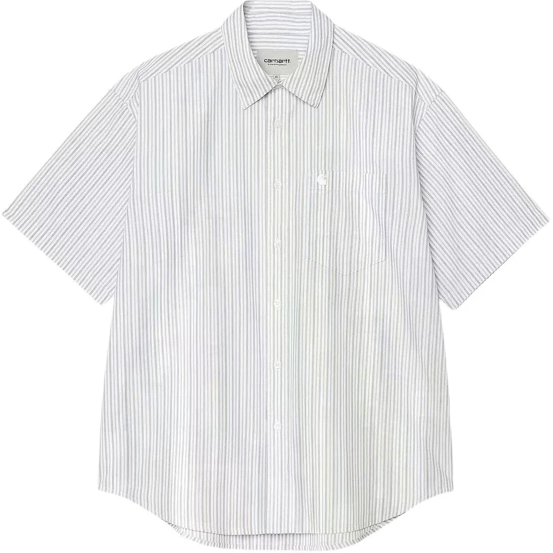Детская рубашка с отложным воротником Carhartt WIP, Blue — фото 4