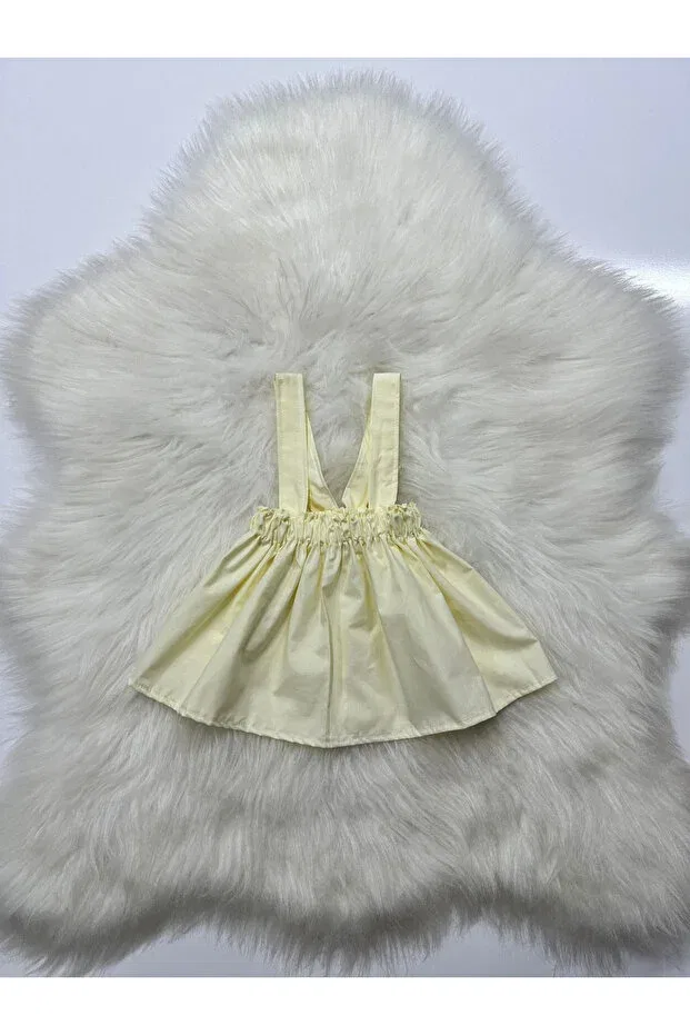 Детское платье для девочек без рукавов Moda Lina Baby, Nude Color — фото 4