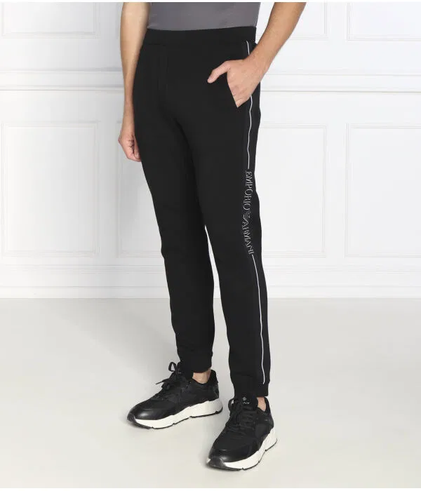 Мужские спортивные штаны Regular Fit Emporio Armani, черный — фото 3